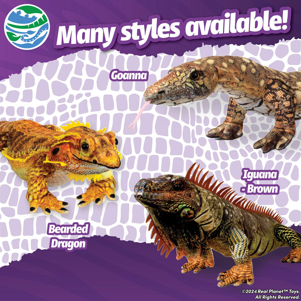 real monsters plushies Real Planet™ Black Gila Monster Realistic Plush Stuffed Animal – Real Planet™ Toys