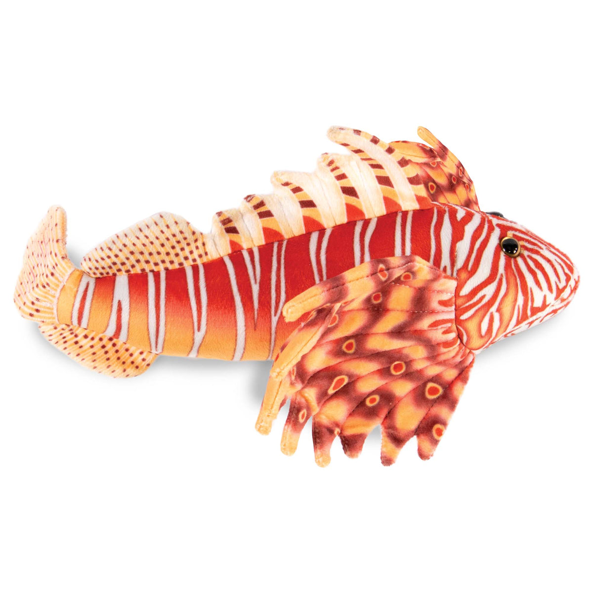 Fish Reyal Real Planet™ Red Lion Fish Realistic Plush Stuffed Animal – Real Planet ...