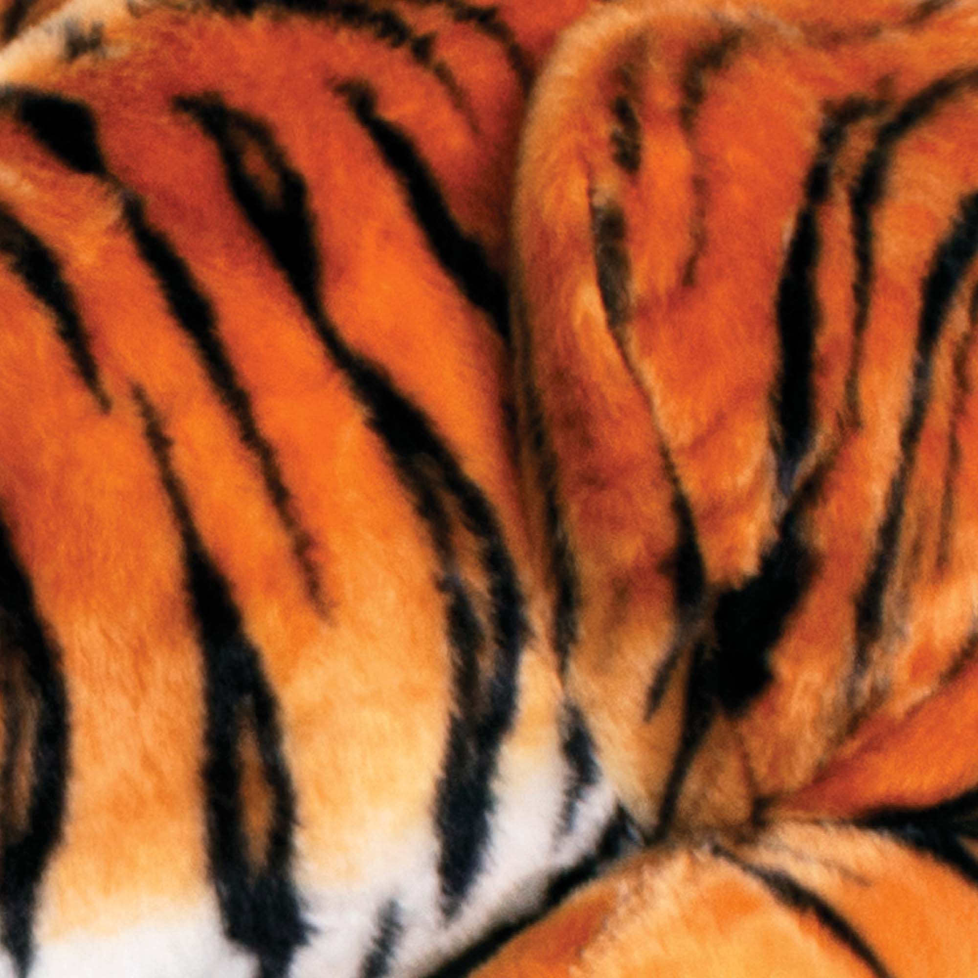 Real Planet™ Orange Tiger Realistic Plush Stuffed Animal – Real Planet ...