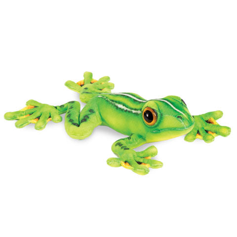 Real Planet™ Black-Webbing Tree Frog Realistic Plush Stuffed Animal ...